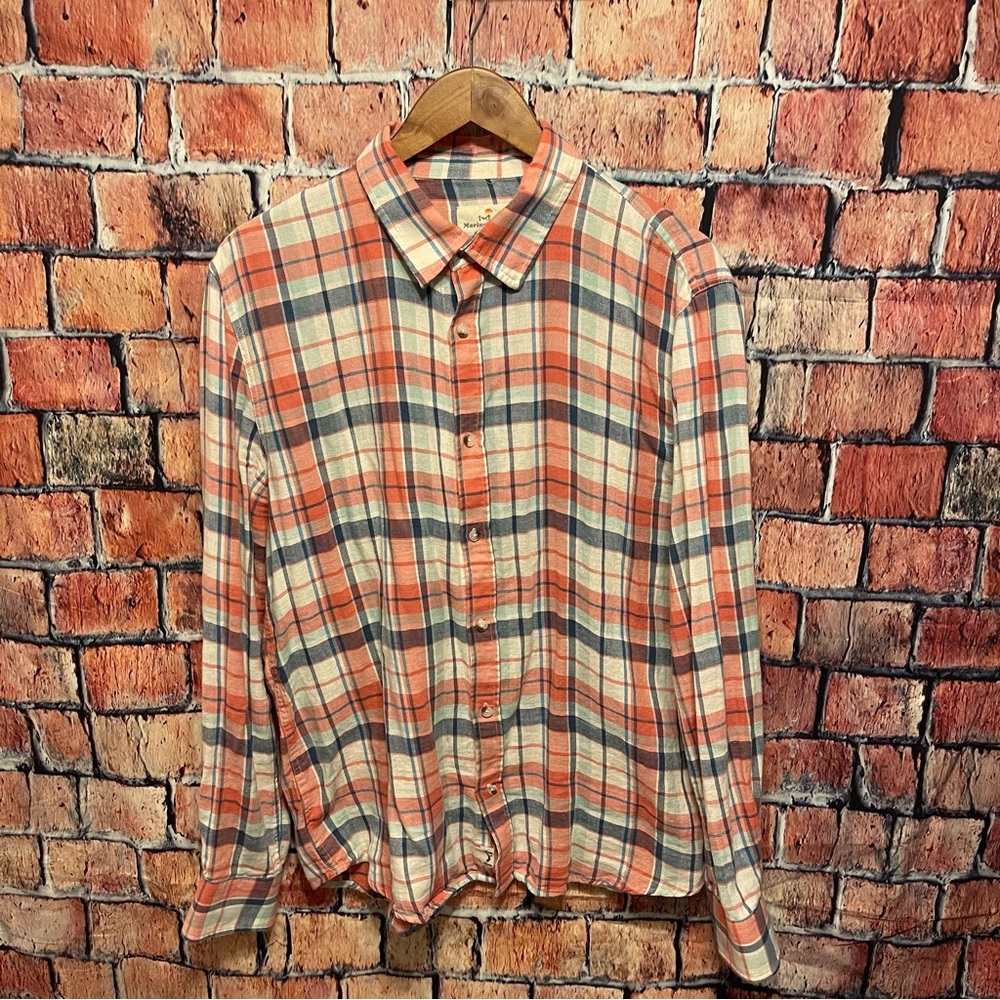 Marine Layer Linen Shirt | Larger | GUC